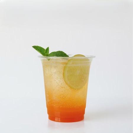 【欠品中6月上旬入荷予定】プラスチックカップ　340ml(12オンス)　92mm口径 1,000個(PET製)　※沖縄・離島 送料別途