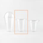 プラスチックカップ　410ml(12オンス)　96mm口径 1,000個(PET製)　※北海道・沖縄・離島 送料別途 ※個人宅配送不可 (東名化学)