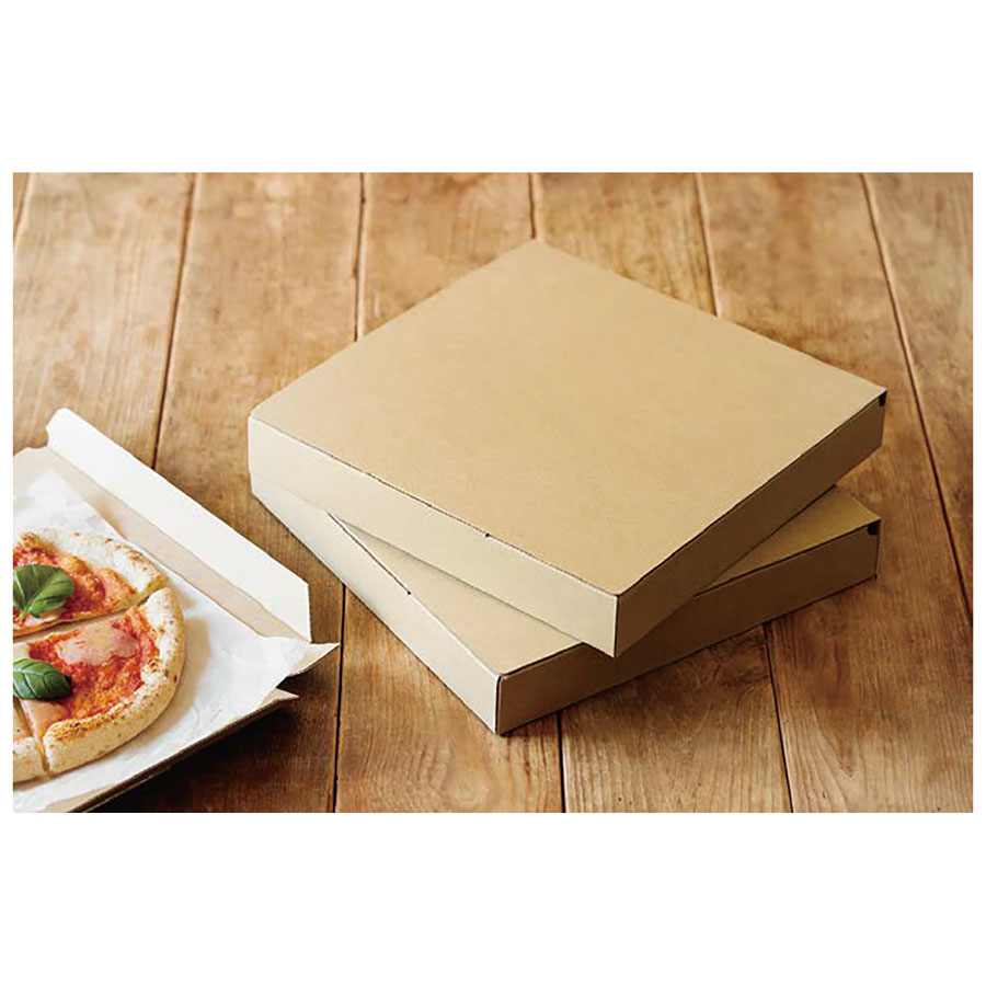 R 1 1 ピザボックス ピザ箱 クラフトピザボックス31 クラフト 150個 310x310x45mm 飲食店用品 印刷通販のatta アッタ