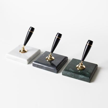 大理石製インクスタンドとペンホルダー PSS-308｜大理石ペンスタンド 1本立て PSS-308｜飲食店用品