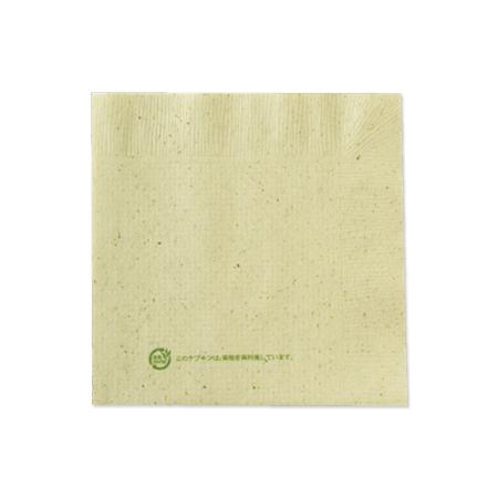 茶殻ナプキン4ッ折 文面IN 10,000枚 125x125mm CP4A IN