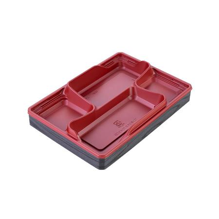 組立式高級弁当容器　本体(底)+フチ+蓋　400個セット 211x147x25mm  ※本体(底)は電子レンジ可  ※北海道・東北・沖縄・離島 送料別途