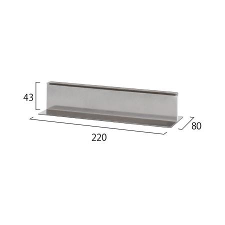 MNPT450×450-10set｜miniパーテーション 透明 10枚セット 450×450mm 