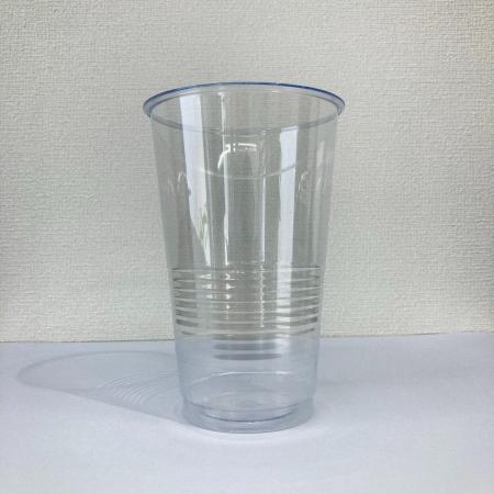 プラスチックカップ　542ml(18オンス)　89.5mm口径 500個　(PET製)CP90-545Gムジ ※沖縄・離島 送料別途