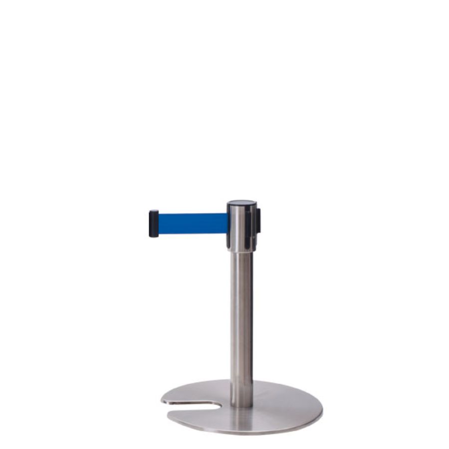 59890BLU｜ベルトパーティション H50cm(組立済) SUS-4青｜飲食店用品・印刷通販のatta(アッタ)