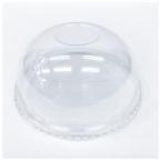 プラスチックカップ用フタ　98mm口径 2,000個(PET製)　ドームフタ(ストロー穴なし)　※適合品番あり ※沖縄・離島 送料別途 ※個人宅配送不可