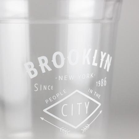 AOPC-12KP｜名入れプラカップ 1色 片面印刷 1,000個から 12オンス(満杯