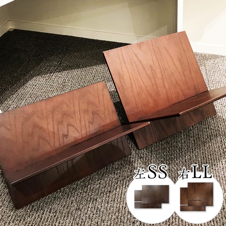 WX-SSブラウン｜木製X型組み立てラック ブラウン(小+小) WX-SS