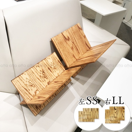 WXB-SS焼板｜木製X型組み立てラック 焼板(小+小) WXB-SS焼板