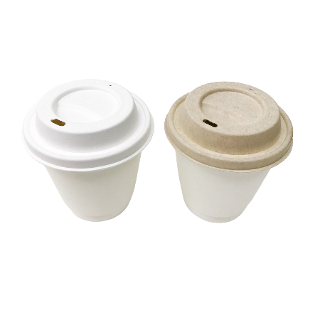 9オンス用リッド(透明) | 紙コップ 2500入 KMJ-300-WHTset｜断熱二重紙コップ+パルプリッド 300ml(9オンス) 1,000