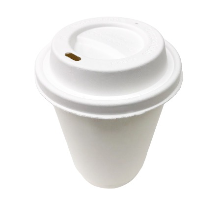 KMJ-360-WHTset｜断熱二重紙コップ+パルプリッド 400ml(12オンス