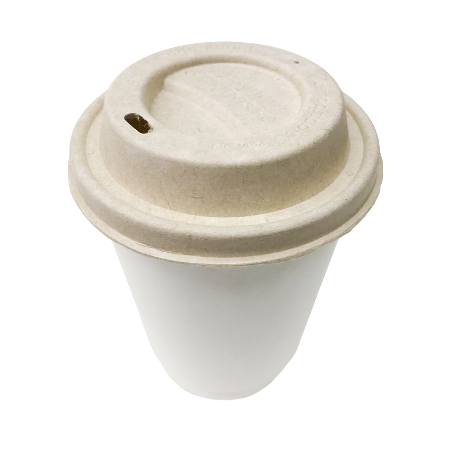 KMJ-360-WHTset｜断熱二重紙コップ+パルプリッド 400ml(12オンス