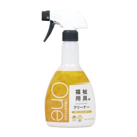One福祉用具用クリーナー　500mlスプレーボトル 6本　セッツ(settsu)　※北海道・沖縄・離島 送料別途　※個人宅配送不可