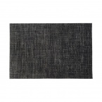 ブランナーマット 450x310mm ブラック&シルバーメッシュ ランチョン&テーブルマット PM-117