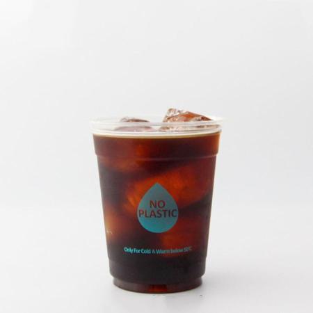 【欠品中5月中旬入荷予定】PLAクリアーカップ　397ml(14オンス)　92mm口径 1,000個(PLA製)　※沖縄・離島 送料別途