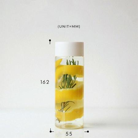 BMT-171|ドリンクボトル シリンダー 300ml 100個 白フタ付き BMT-171|ドリンクボトル シリンダー 300ml 100個 白フタ付き