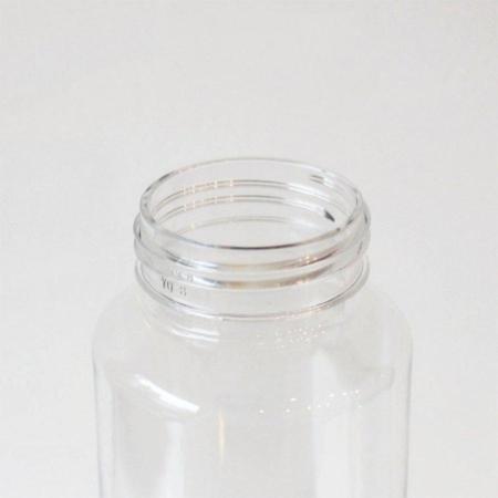 BMT-171｜ドリンクボトル シリンダー 300ml 100個 白フタ付き