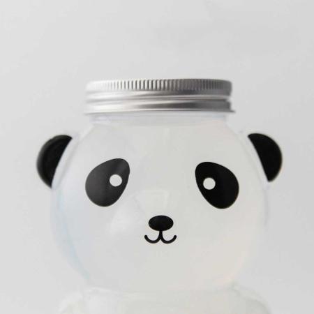 パンダページ BMT-158｜ドリンクボトル パンダ 520ml 100個 フタ付き｜飲食店