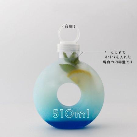 ドリンクボトル BMT-bear450-W 100個 ドリンクボトル 500ml クマボトル