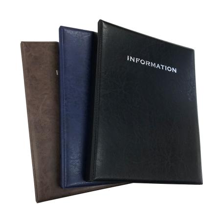 IF-171｜インフォメーション A4・本体のみ 4穴バインダー 両サイド