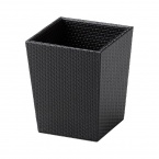 トラッシュケース　AC-16　レザータッチ　ブラック　ミニトラッシュ&マルチケース