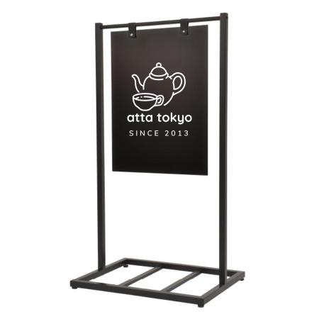 【面板印刷込み】　スマートアイアン サインT　片面・屋外用　インクジェット出力シート貼込　※北海道・沖縄・離島送料別途　※個人宅配送不可