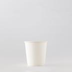 断熱二重紙コップ カラーズ　ホワイト 120ml(4オンス)　62mm口径 1,000個　※沖縄・離島 送料別途