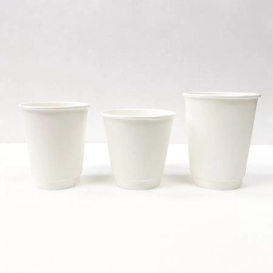 KMJ-240-WHT｜断熱二重紙コップ 240ml(8オンス) 1,000個 KMJ-240ホワイト｜飲食店用品・印刷通販のatta(アッタ)