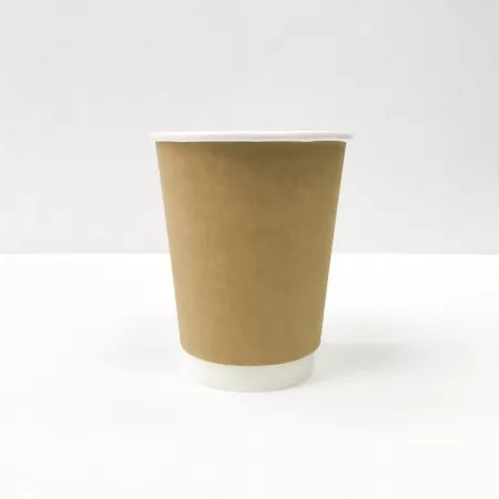KMJ-360-NAT｜断熱二重紙コップ 400ml(12オンス) 1,000個 KMJ-360