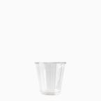 プラスチックカップ　100ml(3オンス)　62mm口径 2,500個(PET製)　※北海道・沖縄・離島 送料別途 ※個人宅配送不可 (尚美堂/フジナップ)