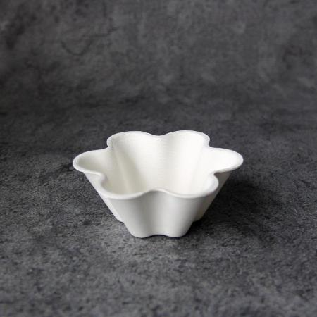 和モダンデザート紙カップ　すみれ ホワイト　200ml 500個　※沖縄・離島 送料別途