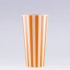 紙コップ　660ml(23オンス)　500個　SCM-660PP ストライプ　※沖縄・離島 送料別途 ※個人宅配送不可