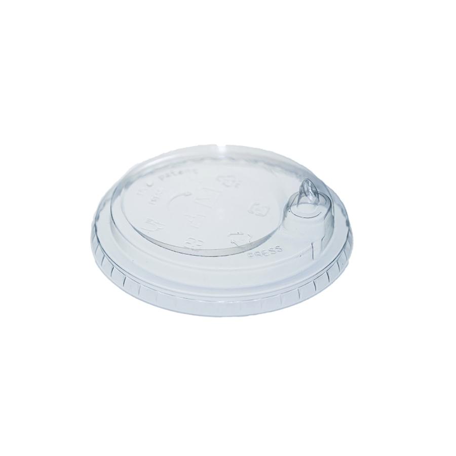 受注制限 プラスチックカップ用フタ 92mm口径 1,000個(PET製) ストローレスフタ(穴あり) ※HFシリーズ専用 ※沖縄・離島 送料別途