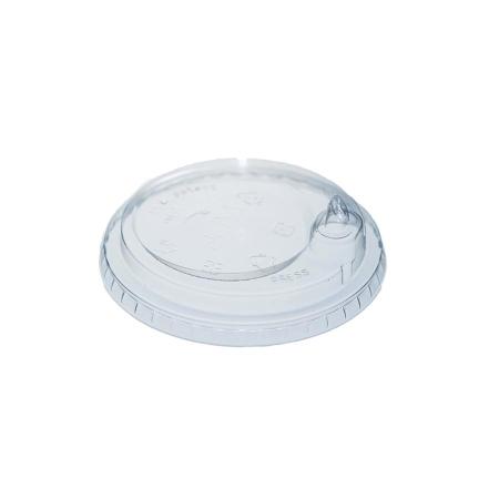 受注制限　プラスチックカップ用フタ　92mm口径 1,000個(PET製)　ストローレスフタ(穴あり)　※HFシリーズ専用 ※沖縄・離島 送料別途