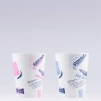 紙コップ　272ml(9.5オンス)　2,500個　SCM-275P キャンパスアソート　※沖縄・離島 送料別途 ※個人宅配送不可