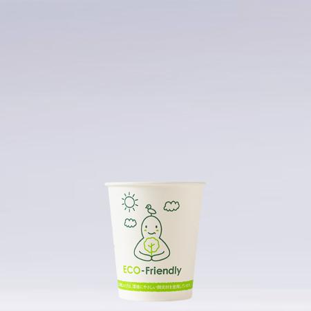 間伐材紙コップ　156ml(5.5オンス)　3,000個　SM-150 ECO FRIENDLY　※沖縄・離島 配送料別途