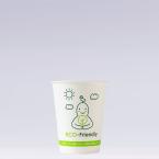 間伐材紙コップ　272ml(9.5オンス)　2,500個　SCM-275P ECO FRIENDLY　※沖縄・離島 配送料別途