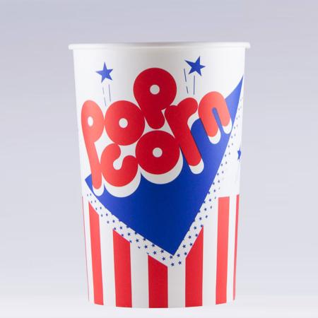 ポップコーンカップ　1,044ml(36.5オンス) 500個　SI-1000B ニューポップコーン