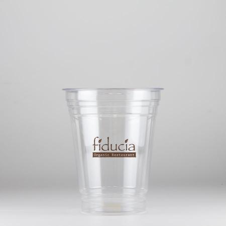 名入れプラカップ　1色印刷10,000個から　370ml(12オンス)　88mm口径　T-88-370-Naire ※北海道・沖縄・離島 送料別途