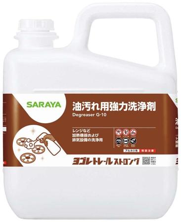 サラヤ 油汚れ用強力洗浄剤 ヨゴレトレールストロング5kg 32393