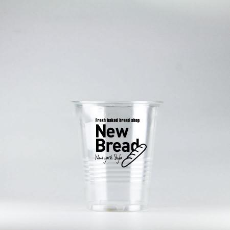 【新規受注停止】名入プラカップ　1色印刷10,000個　270ml(9オンス)　77mm口径　クリアーカップ9オンス(PET)SNP-Naire ※北海道・沖縄・離島 送料別途