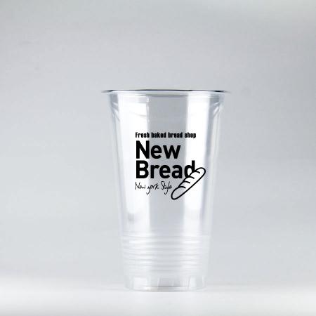 【新規受注停止】名入プラカップ　1色印刷10,000個　337ml(12オンス)　79mm口径　クリアーカップ12オンス(PET)SNP-Naire ※北海道・沖縄・離島 送料別途