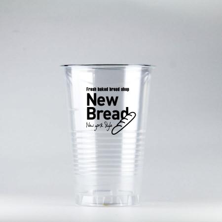【新規受注停止】名入プラカップ　1色印刷10,000個　405ml(14オンス)　84mm口径　クリアーカップ14オンス(PET)SNP-Naire ※北海道・沖縄・離島 送料別途