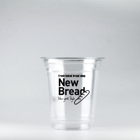 【新規受注停止】名入プラカップ　1色印刷10,000個　370ml(12オンス)　89mm口径　クリアーカップ89-12オンスSNP-Naire ※北海道・沖縄・離島 送料別途