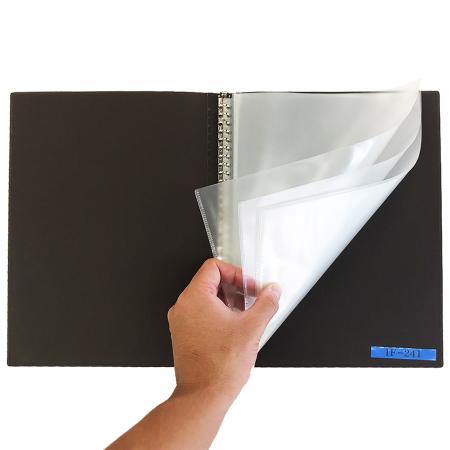 IF-241｜インフォメーション A4・10ページ 30穴金属バインダー