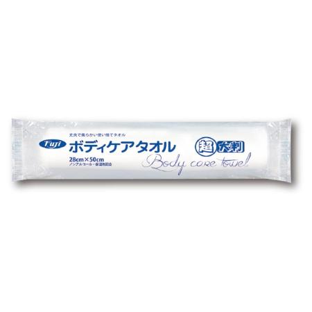 フジボディケアタオル　超大判 280×500mm　400本　※北海道・沖縄・離島 送料別途　※個人宅配送不可 (尚美堂/フジナップ)