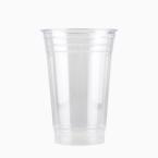 プラスチックカップ　600ml(20オンス)　96mm口径 1,000個(PET製)　※北海道・沖縄・離島 送料別途 ※個人宅配送不可 (東名化学)