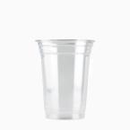 プラスチックカップ　420ml(14オンス)　89mm口径 1000個(PET製)　※沖縄・離島 送料別途