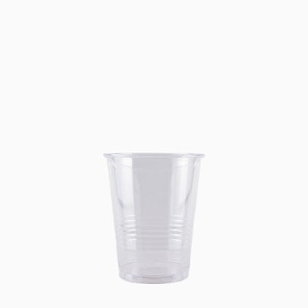 プラスチックカップ　274ml(9オンス)　76.8mm口径 2,500個　(PET製)CP76-275Gムジ ※沖縄・離島 送料別途