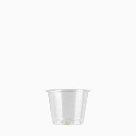 試飲用プラカップ　70ml(2.5オンス)　57mm口径 3,000個  (PET製) 2.5オンスカップ 透明 AS